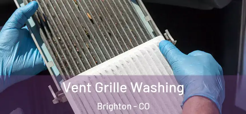 Vent Grille Washing Brighton - CO